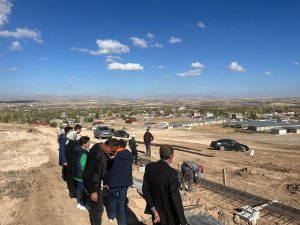 Eşbaşkan Aryan Doğan’dan mezarlık alanında denetim